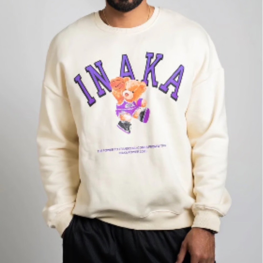 inaka power teddy sweatshirt